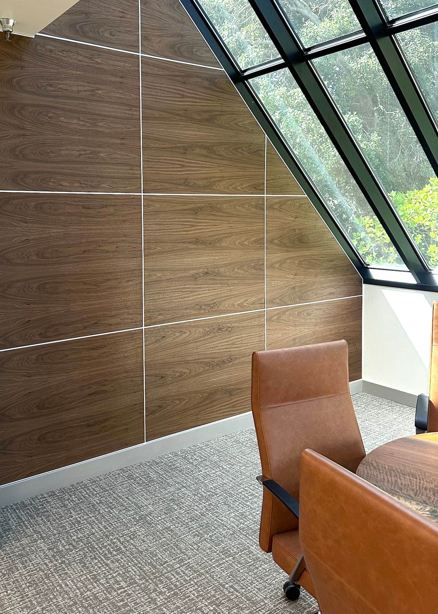 Custom wallcovering for a Santa Rosa, CA office.