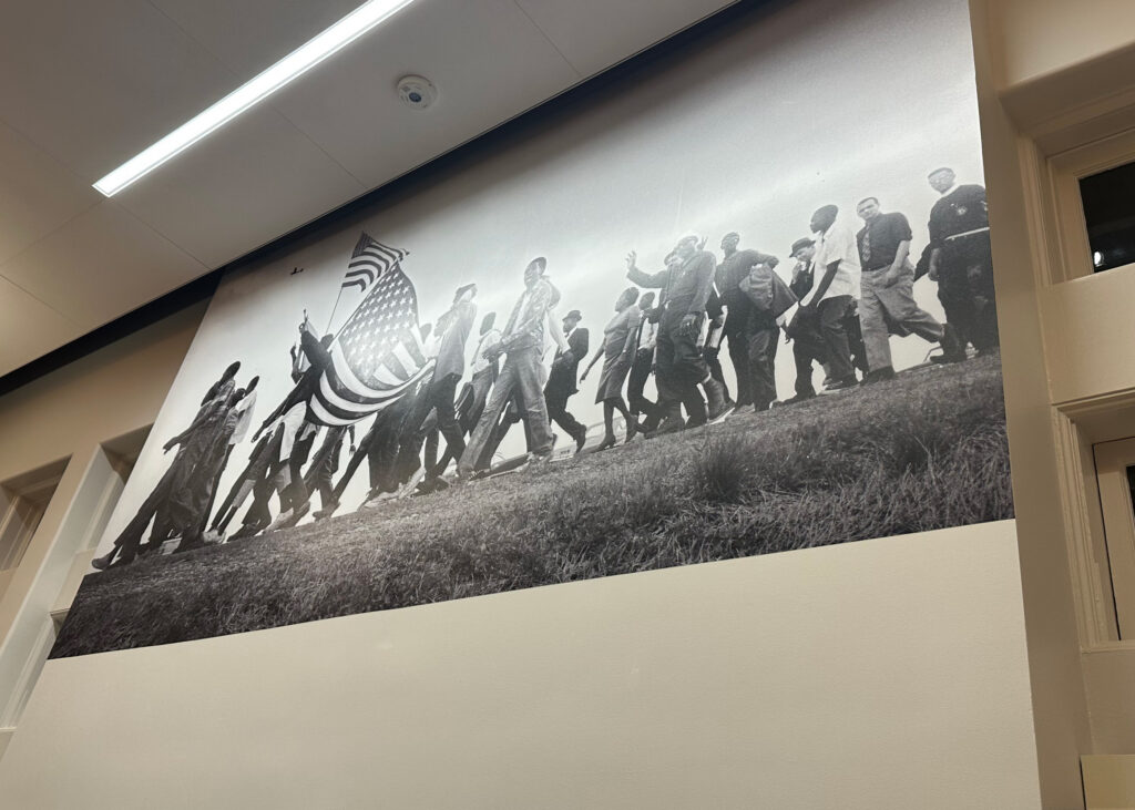 Custom wall graphics produced by VisualPro